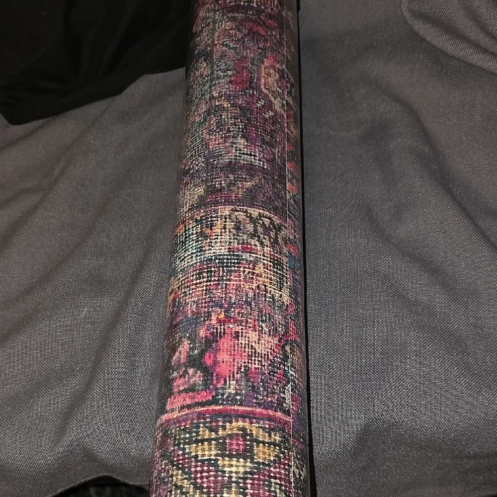 Barbara Home Collection Purple/Multi Color Tapestry Peel & Stick Wallpaper
